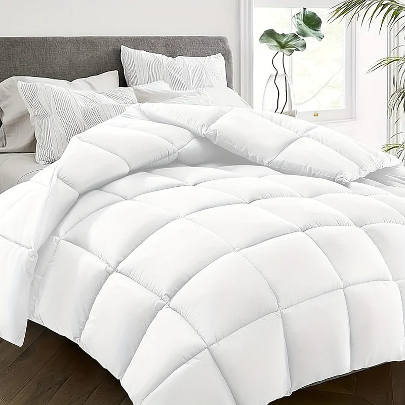 Leichte, kuschelige Ganzjahres-Bettdecke aus Polyester – ideal für erholsamen Schlaf