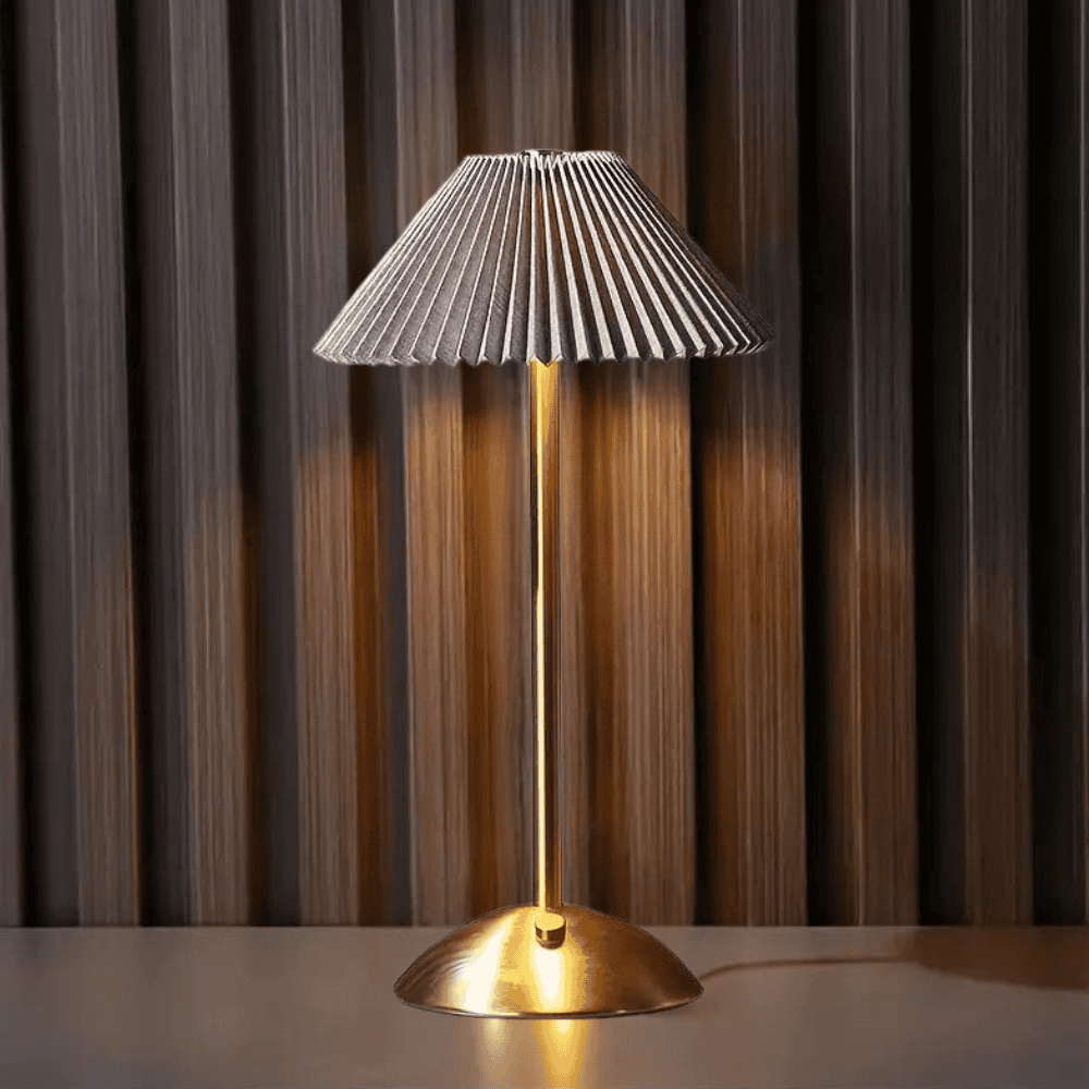 Kabellose LED Tischlampe - Moderne Tischleuchte für Wohnzimmer und Büro