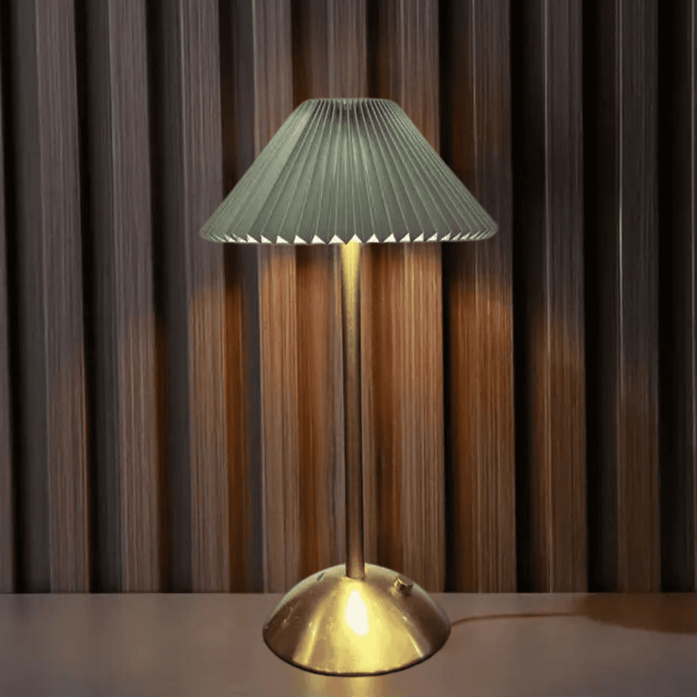 Kabellose LED Tischlampe - Moderne Tischleuchte für Wohnzimmer und Büro