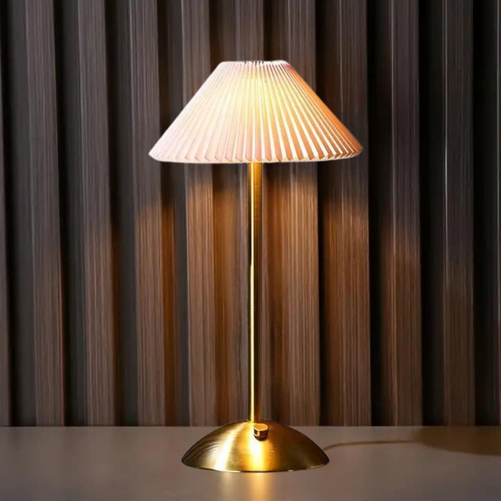 Kabellose LED Tischlampe - Moderne Tischleuchte für Wohnzimmer und Büro