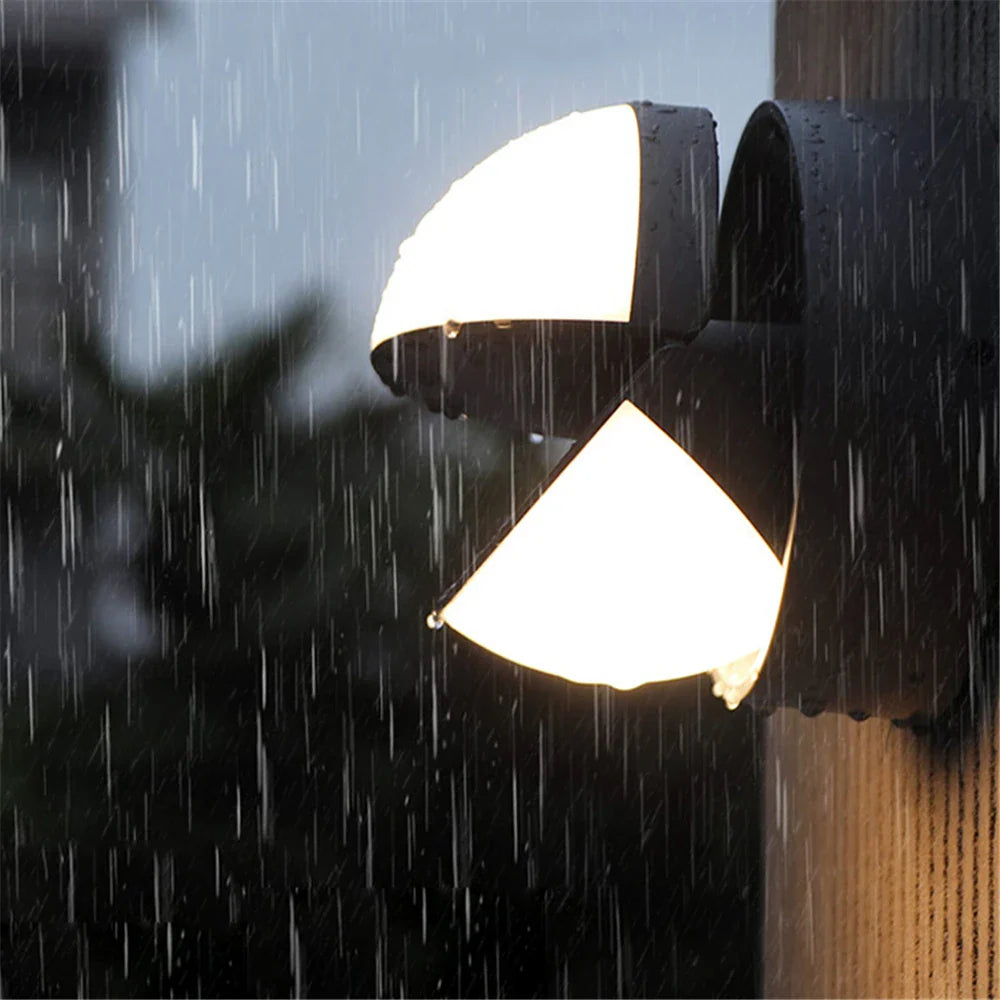 Wetterfeste LED Wandleuchte für Garten und Wegebeleuchtung – Energiesparend & Helles Licht