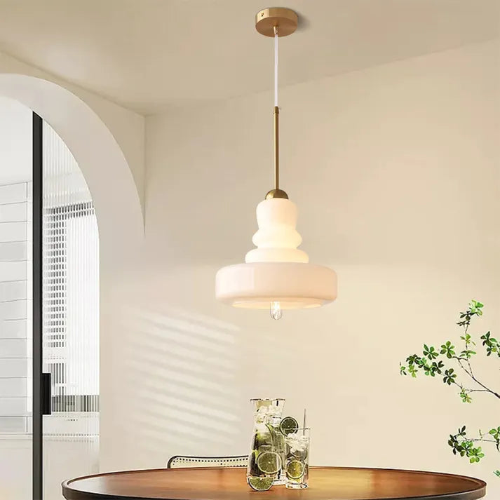 Stilvolle Hängelampe aus Glas – Design Pendelleuchte für Wohnzimmer und Küche