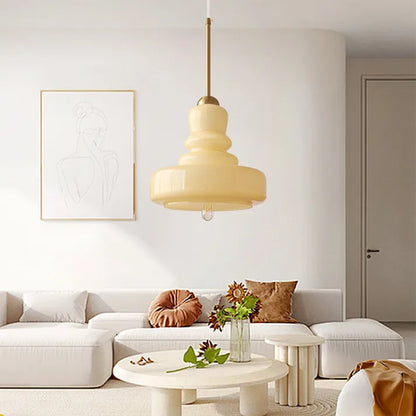 Stilvolle Hängelampe aus Glas – Design Pendelleuchte für Wohnzimmer und Küche