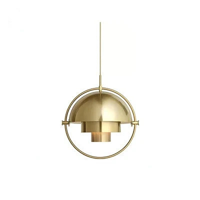 Moderne Dänische Eisen-Pendelleuchte – Minimalistisches Industriedesign für Esszimmer und Wohnzimmer