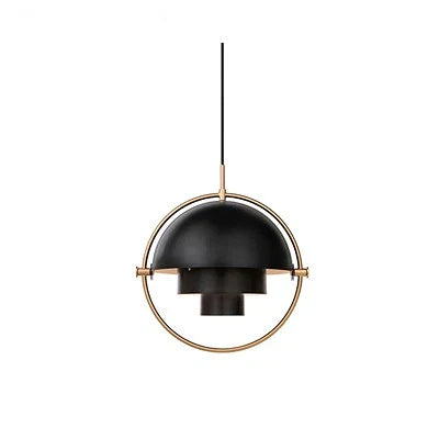 Moderne Dänische Eisen-Pendelleuchte – Minimalistisches Industriedesign für Esszimmer und Wohnzimmer