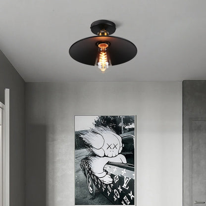 Vintage Deckenleuchte – Industrielle Retro-Lampe für Wohnzimmer & Schlafzimmer