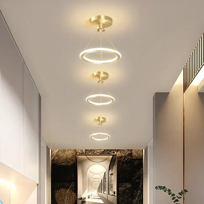 Moderne LED Deckenleuchte für Flur & Eingangsbereich, Minimalistische Beleuchtung