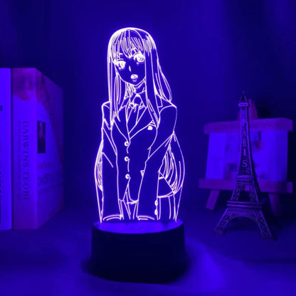 3D Anime LED Lampe - Dimmbar, Nachtlicht für Schreibtisch und Zimmer, Otaku Deko