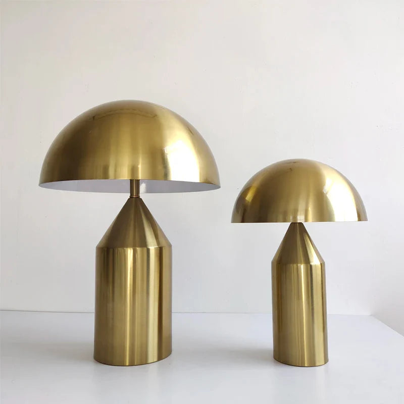 Nordische LED Pilz Tischlampe – Modernes Design aus Metall für stilvolle Beleuchtung