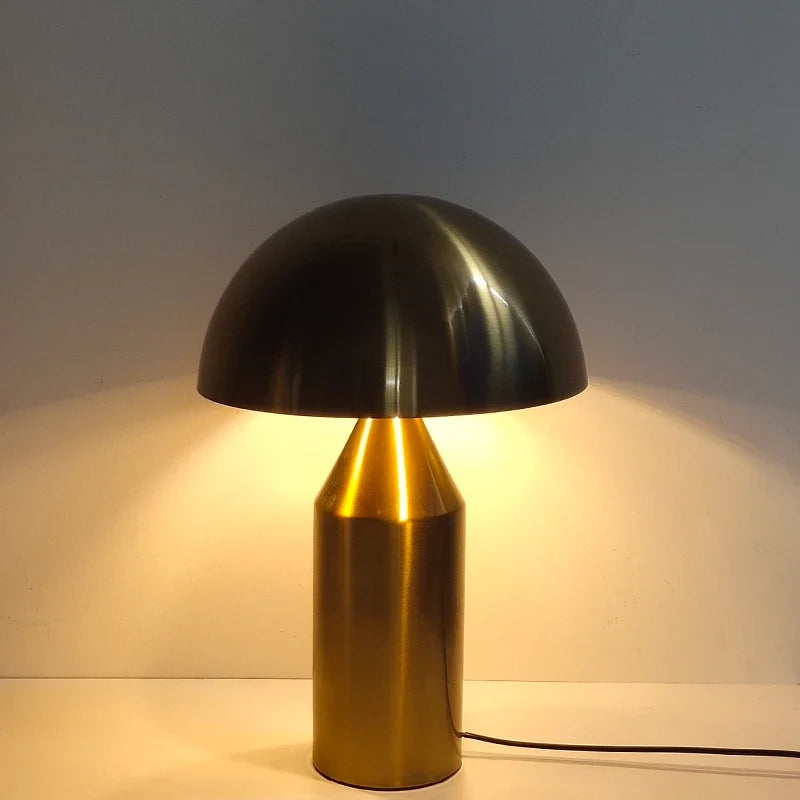 Nordische LED Pilz Tischlampe – Modernes Design aus Metall für stilvolle Beleuchtung
